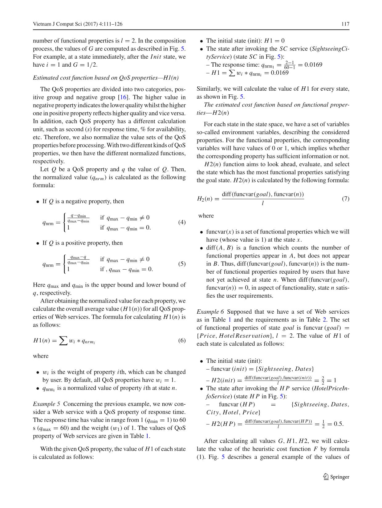 A bitwise - Based indexing and heuristic-driven on - the - fly approach for Web service composition and verification trang 7