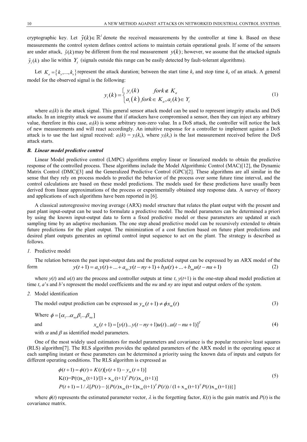 A new method against attacks on networked industrial control systems trang 2