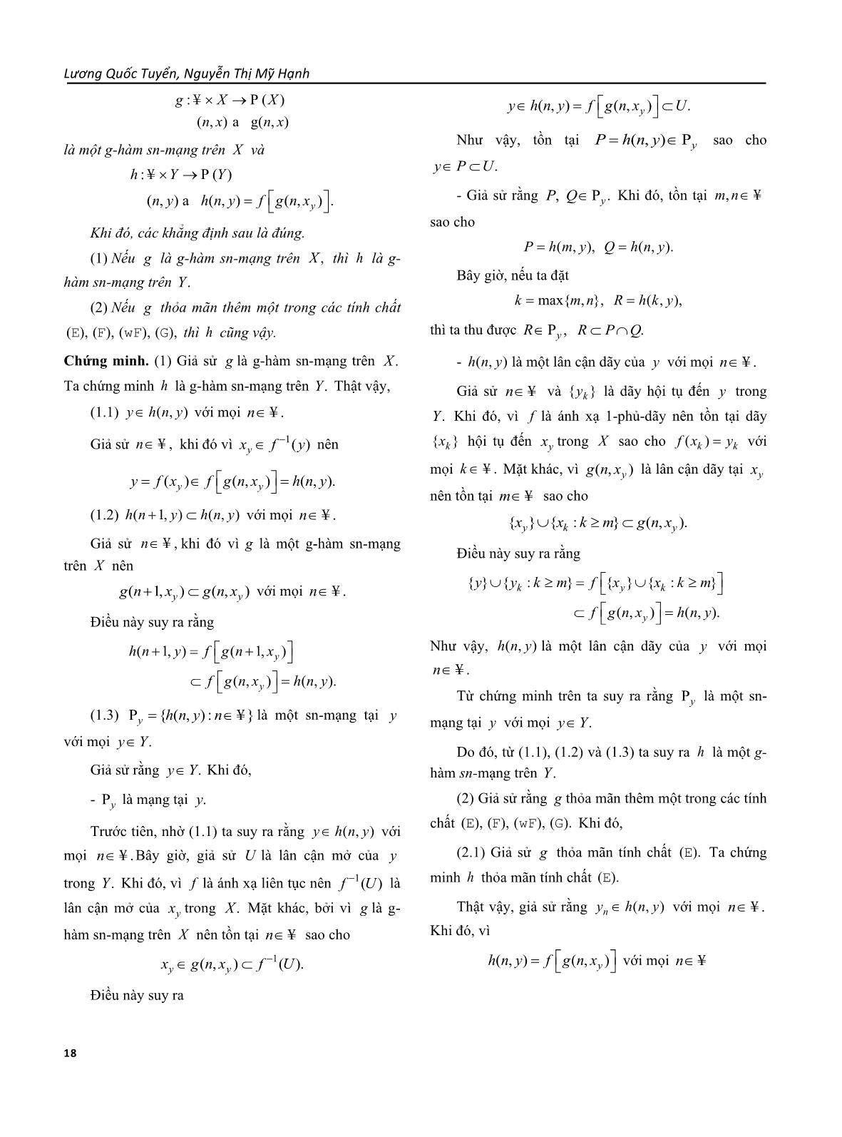 Ảnh 1-phủ-dãy của không gian có g-hàm sn-mạng trang 3