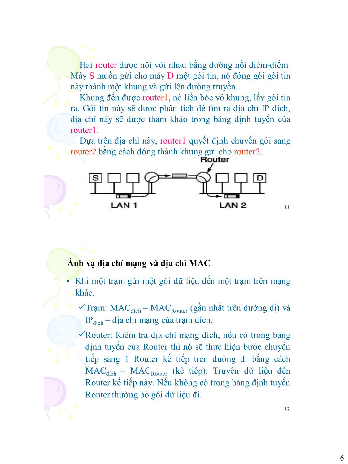 Bài giảng Lý thuyết mạng máy tính - Chương 4: Mạng diện rộng WAN trang 6