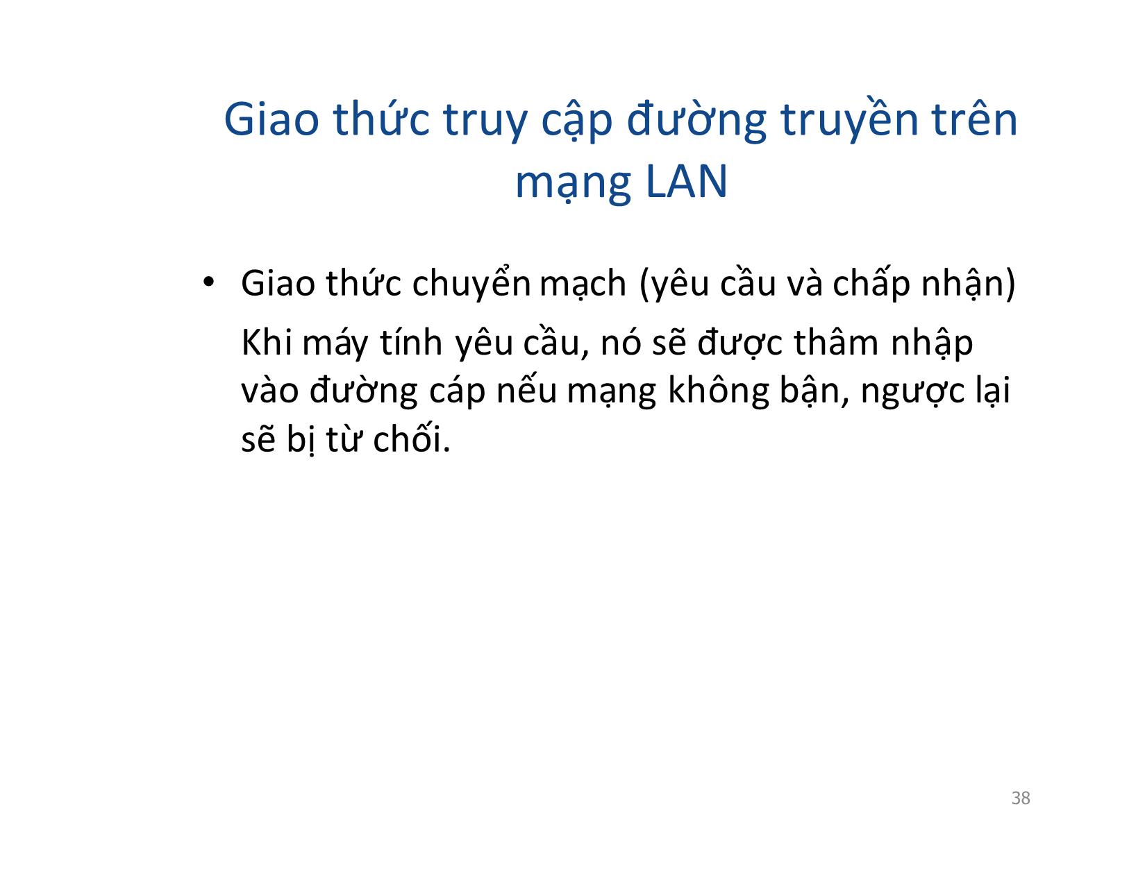 Bài giảng Mạng máy tính - Chương 2: Cấu trúc mạng (Topology) - Vũ Quốc Oai trang 9