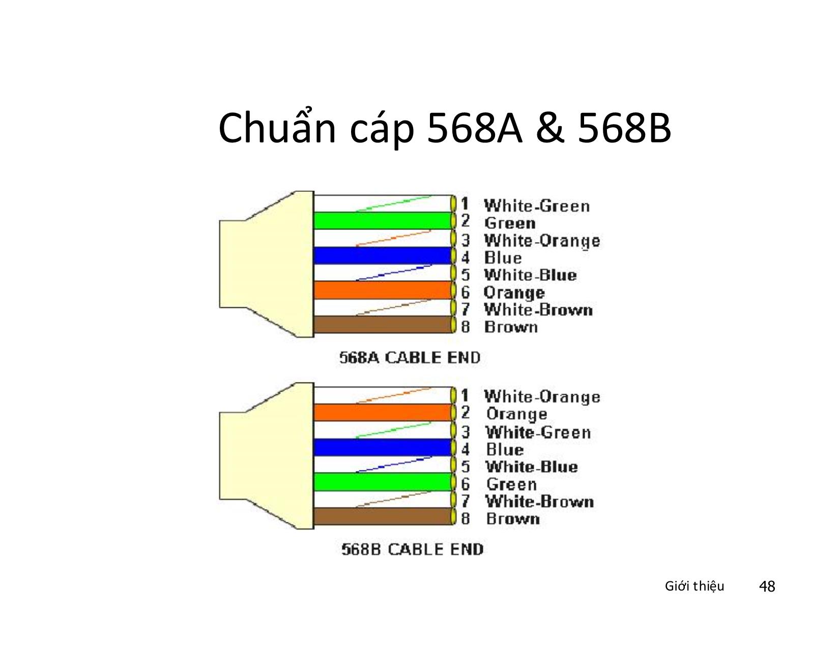 Bài giảng Mạng máy tính - Chương 3: Phương tiện truyền dẫn và các thiết bị liên kết mạng - Vũ Quốc Oai trang 8