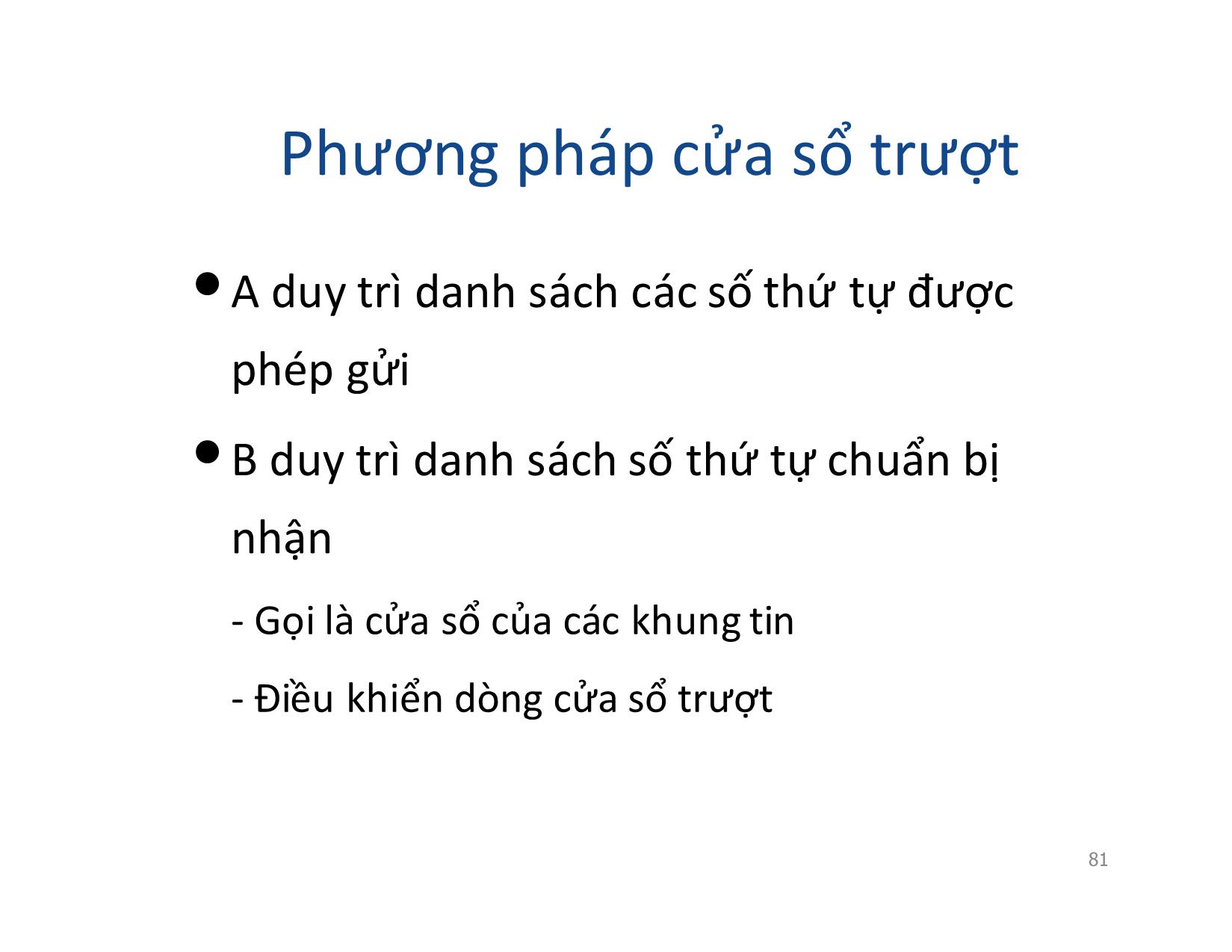 Bài giảng Mạng máy tính - Chương 4: Data Link - Vũ Quốc Oai trang 5