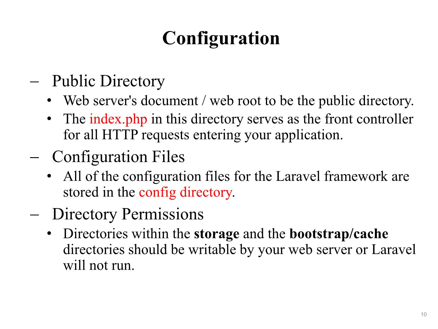 Bài giảng Phát triển phần mềm nguồn mở - Bài 6: Laravel - Nguyễn Hữu Thể trang 10