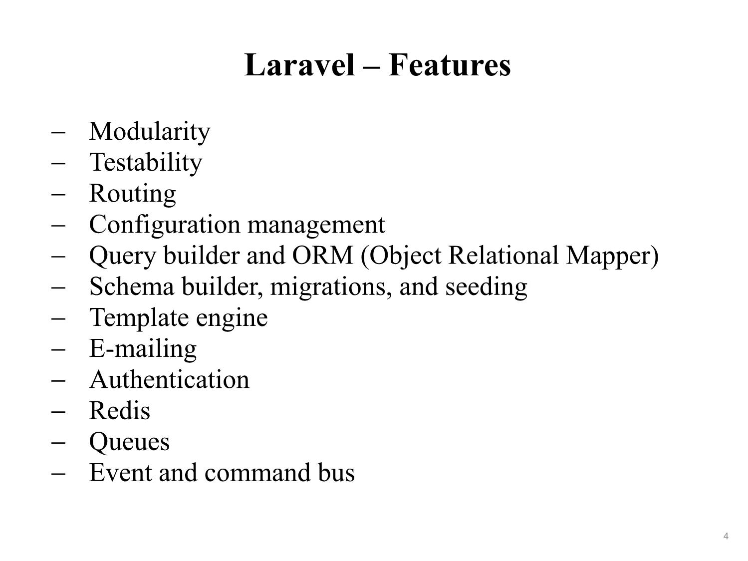 Bài giảng Phát triển phần mềm nguồn mở - Bài 6: Laravel - Nguyễn Hữu Thể trang 4