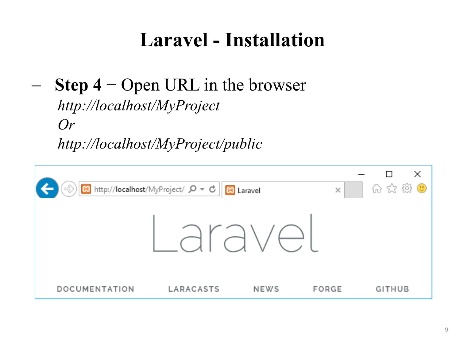 Bài giảng Phát triển phần mềm nguồn mở - Bài 6: Laravel - Nguyễn Hữu Thể trang 9