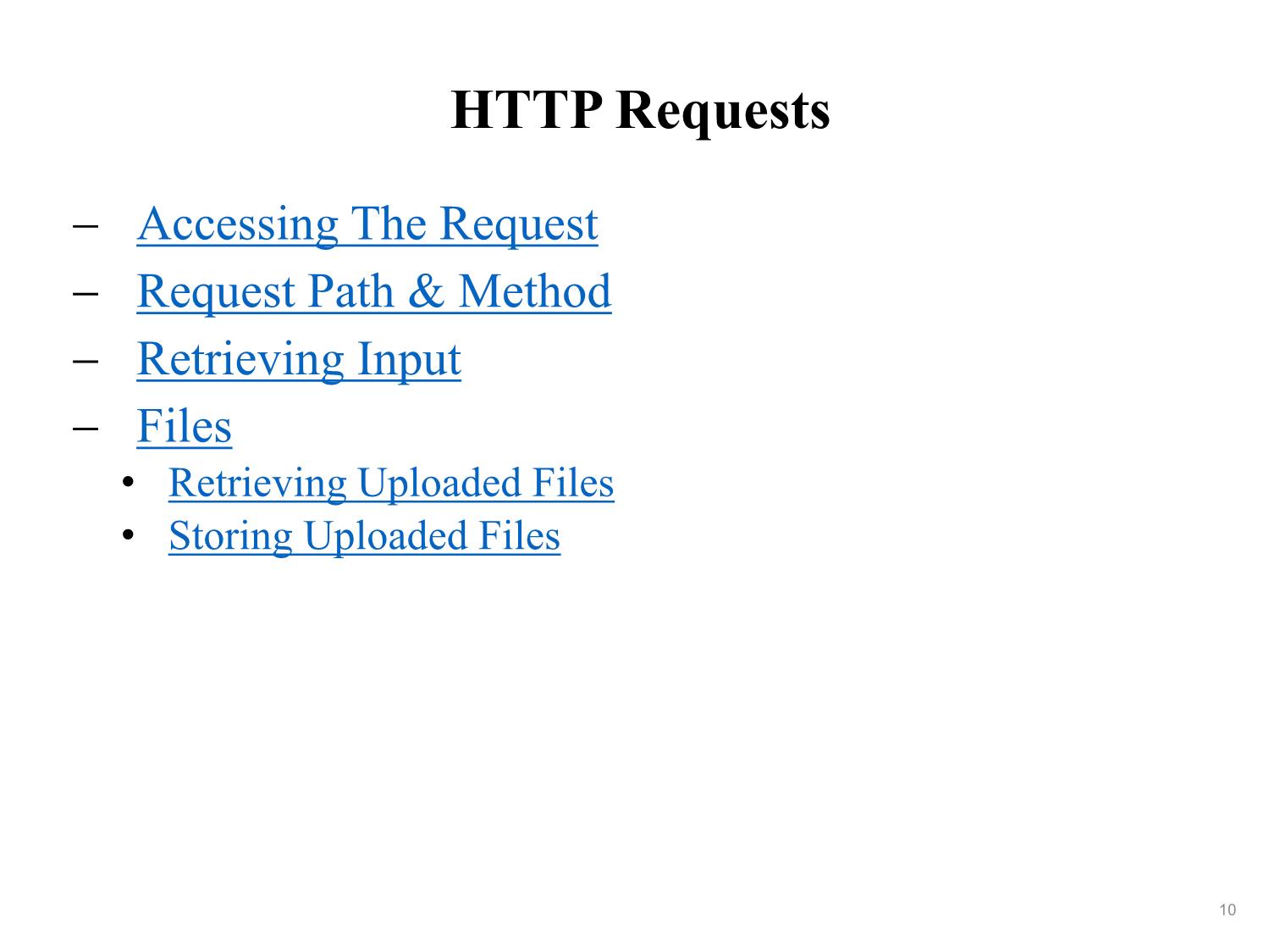 Bài giảng Phát triển phần mềm nguồn mở - Bài 8: Controllers, Request, Response, Session - Nguyễn Hữu Thể trang 10