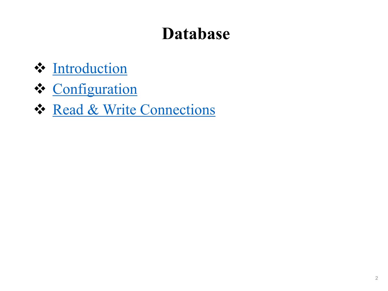 Bài giảng Phát triển phần mềm nguồn mở - Bài 10: Database, Migrations and Seeding - Nguyễn Hữu Thể trang 2