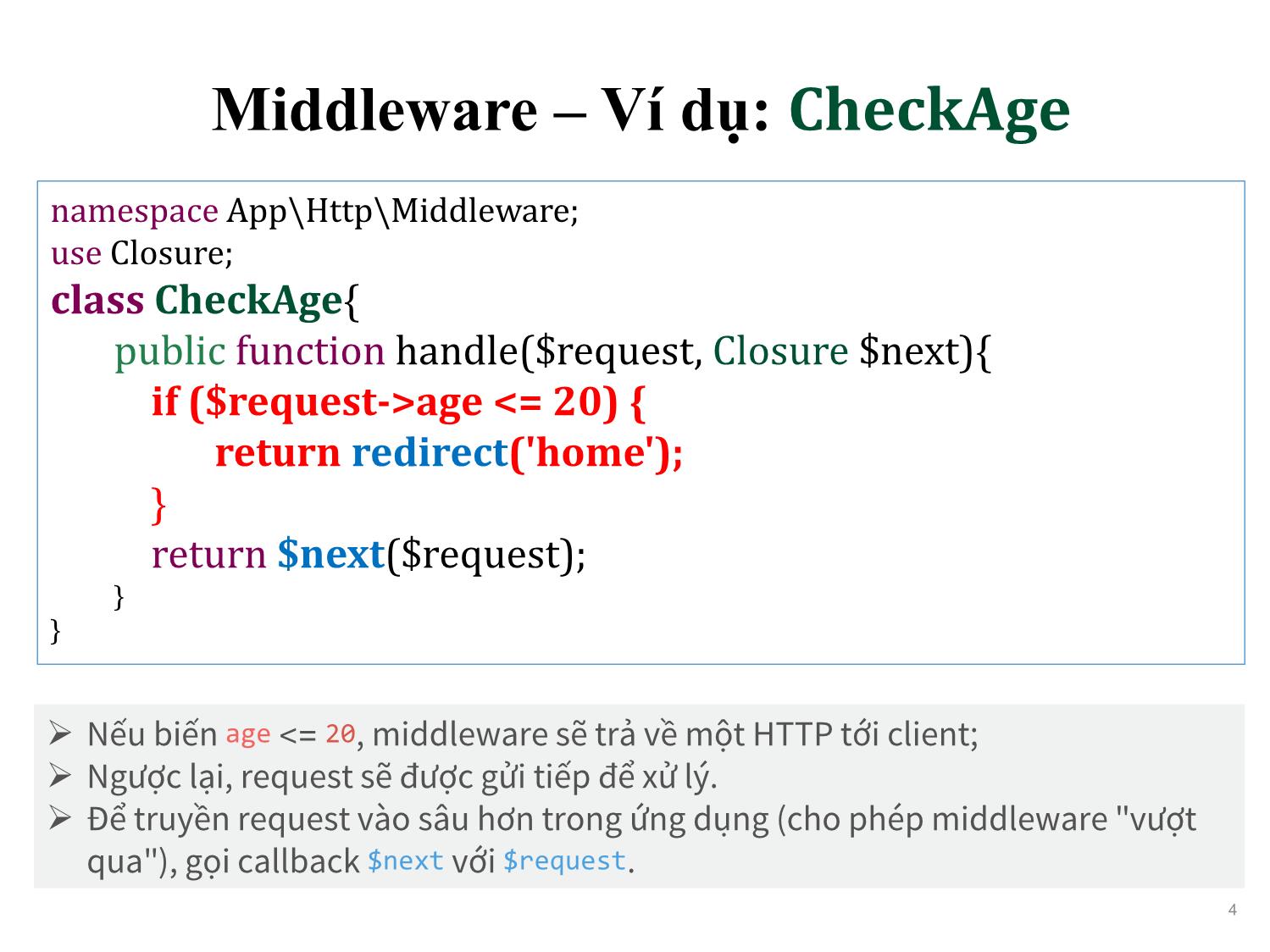 Bài giảng Phát triển phần mềm nguồn mở - Bài 14: Middleware - Nguyễn Hữu Thể trang 4