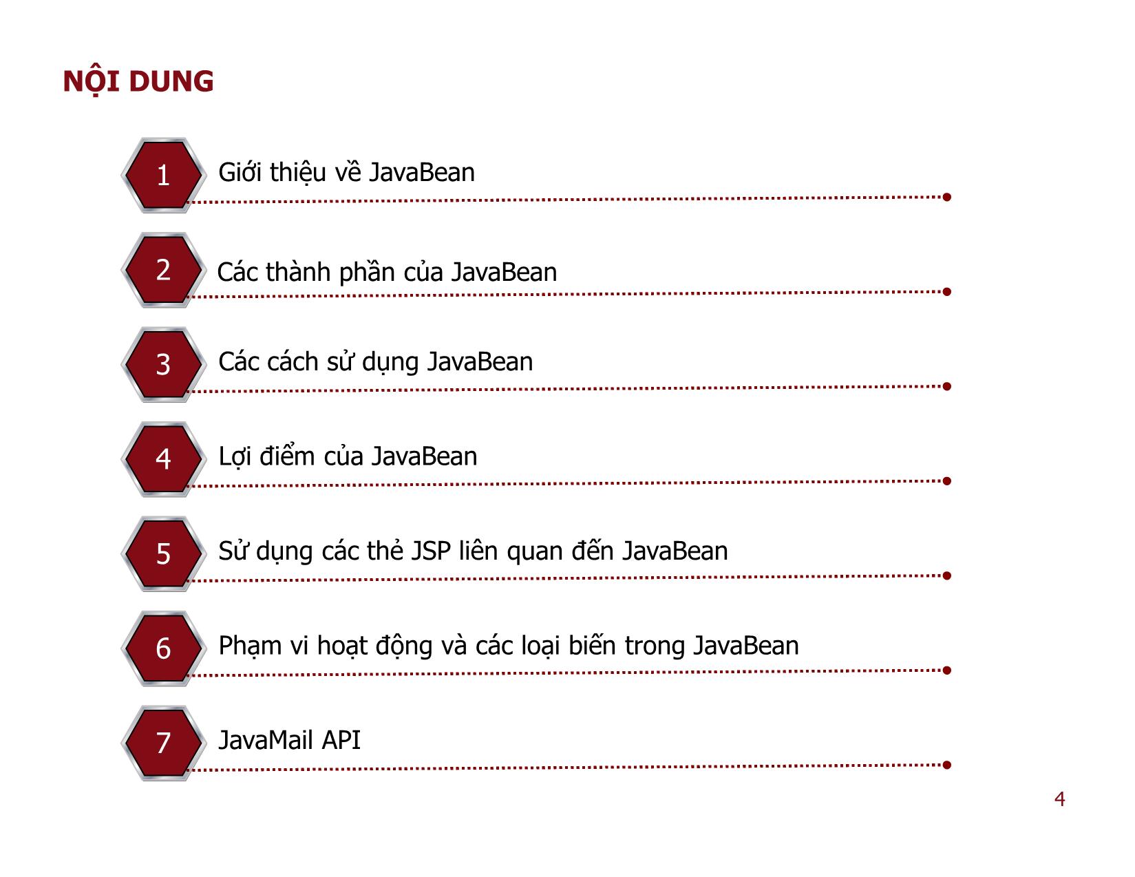 Giáo trình Sử dụng Javabean và Java Mail trong JSP trang 4