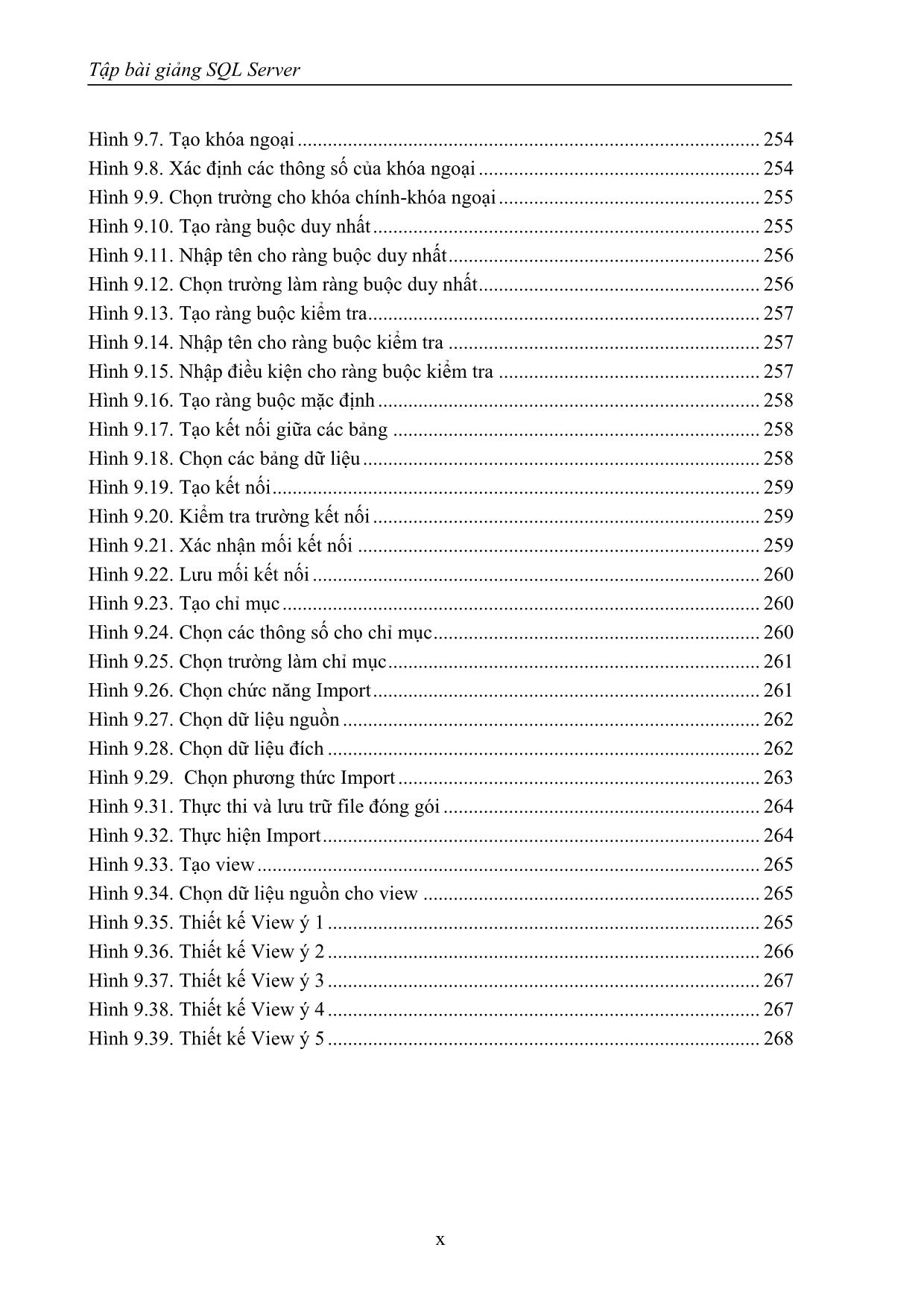 Giáo trình SQL Server (Phần 1) trang 10