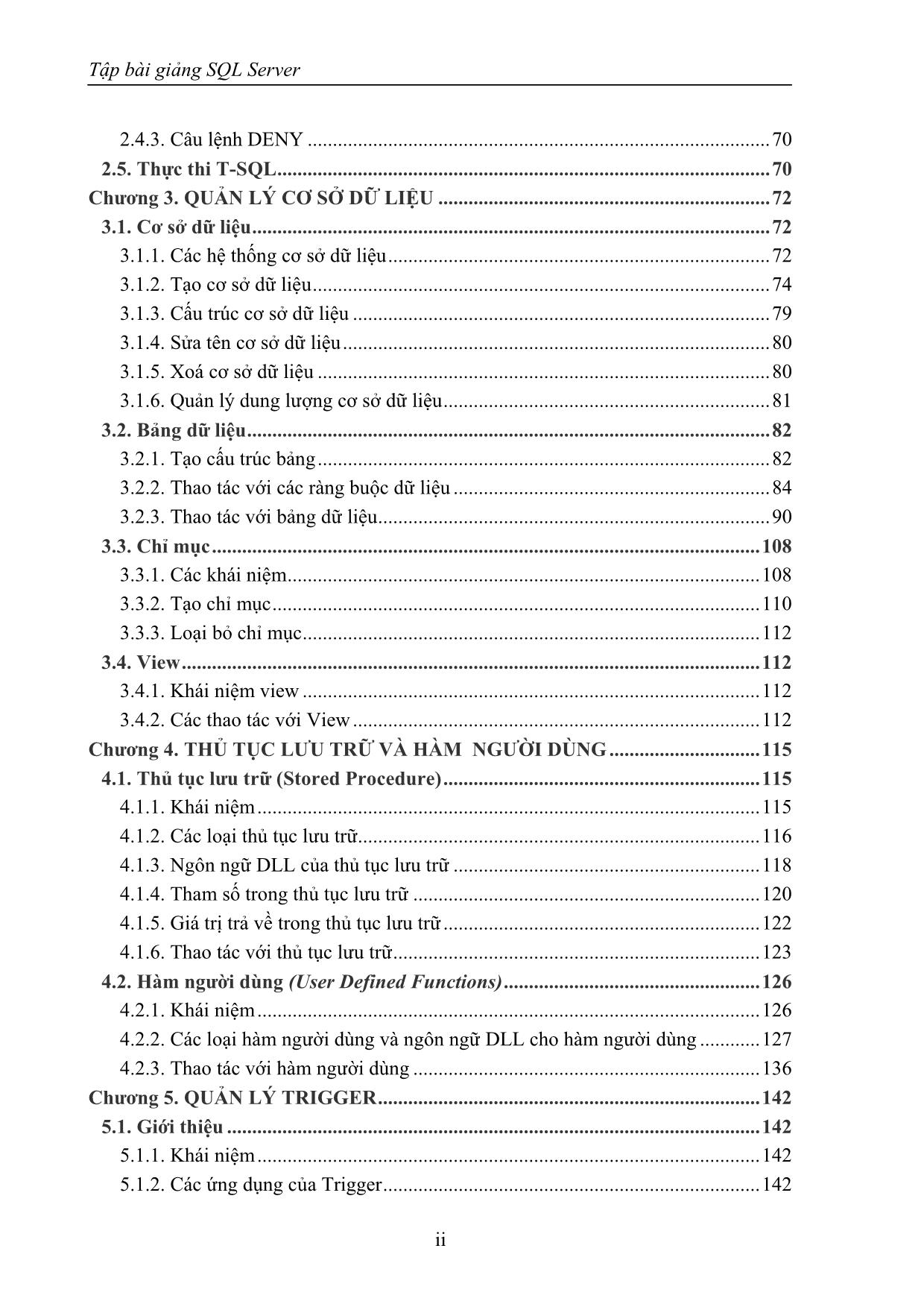 Giáo trình SQL Server (Phần 1) trang 2