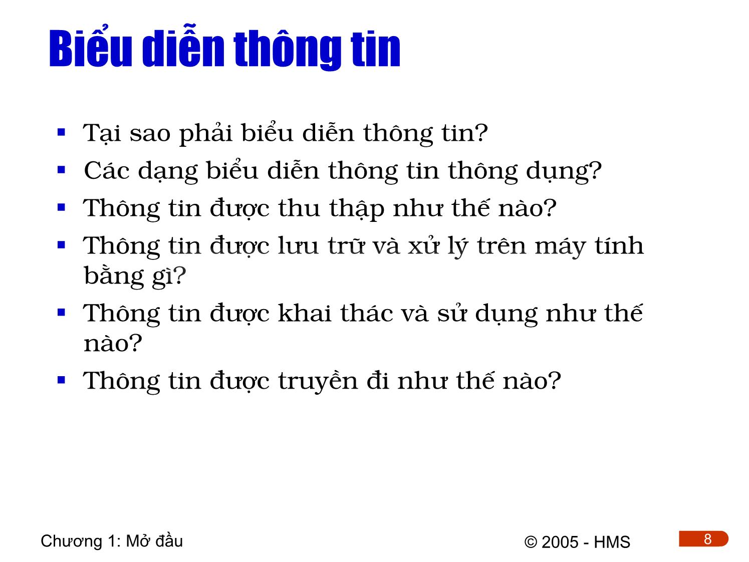 Bài giảng Hệ thống thông tin công nghiệp - Chương 1: Giới thiệu chung trang 8