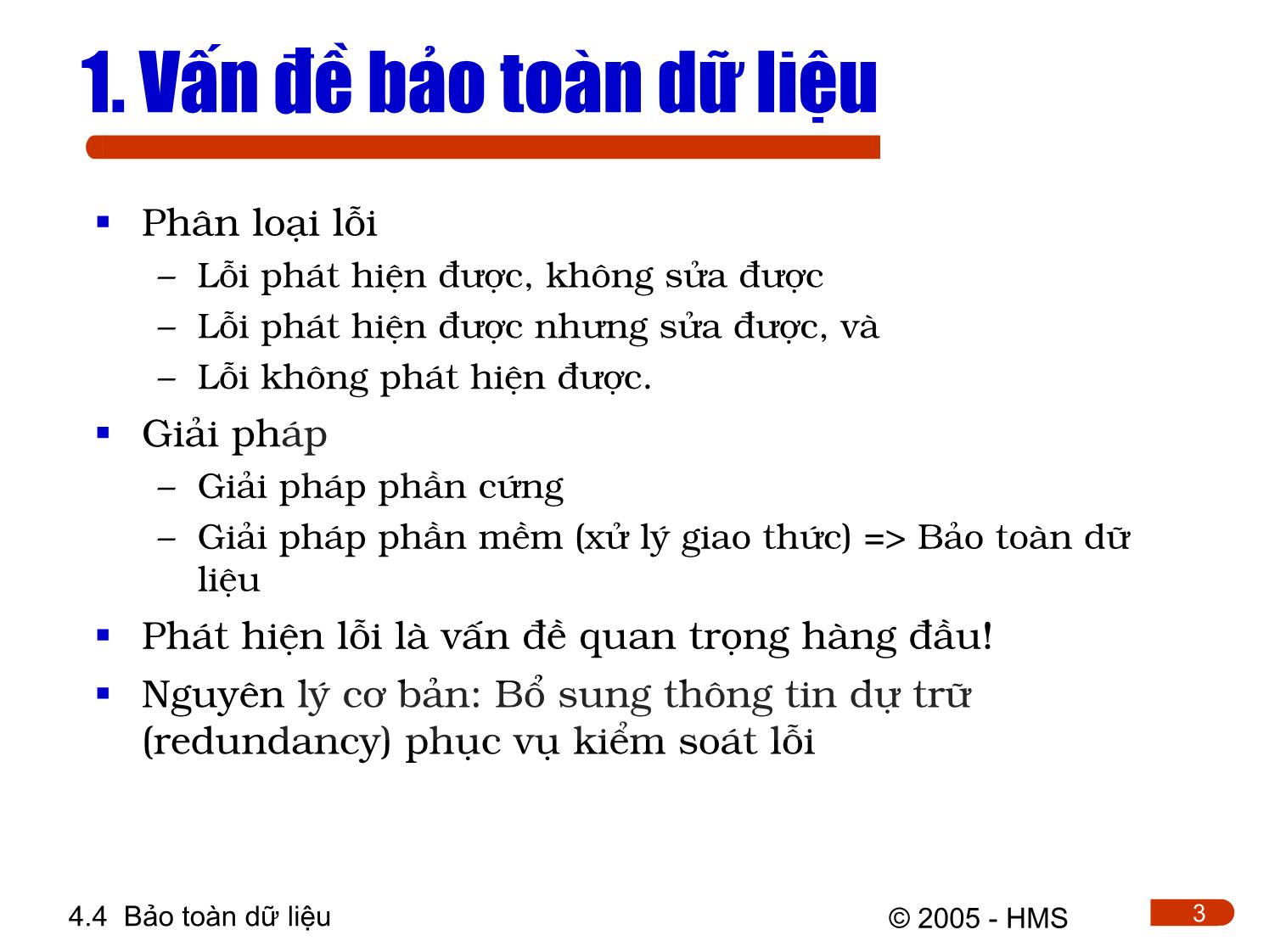 Bài giảng Hệ thống thông tin công nghiệp - Chương 4: Cơ sở truyền thông công nghiệp (Phần 3) trang 3