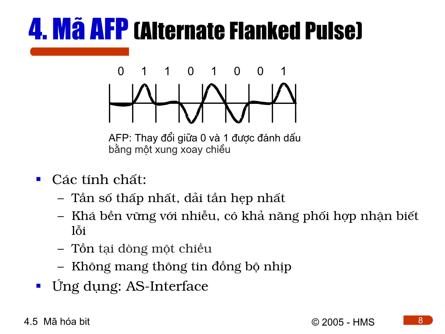 Bài giảng Hệ thống thông tin công nghiệp - Chương 4: Cơ sở truyền thông công nghiệp (Phần 4) trang 8