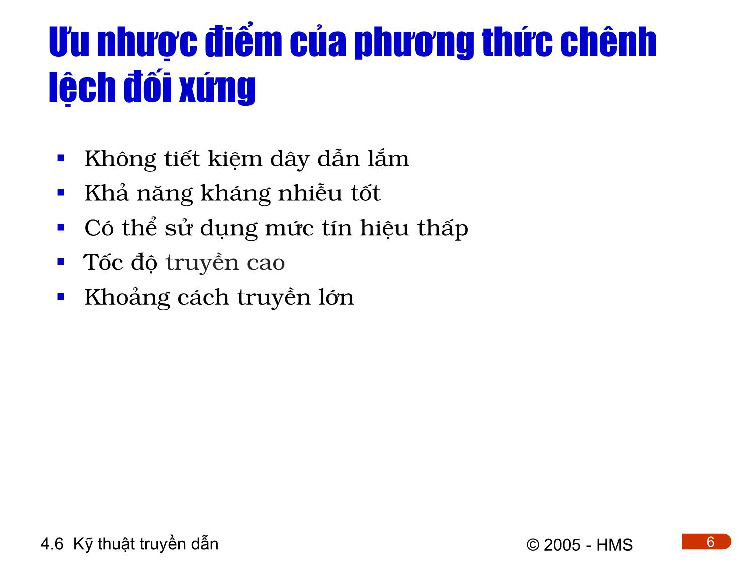 Bài giảng Hệ thống thông tin công nghiệp - Chương 4: Cơ sở truyền thông công nghiệp (Phần 5) trang 6