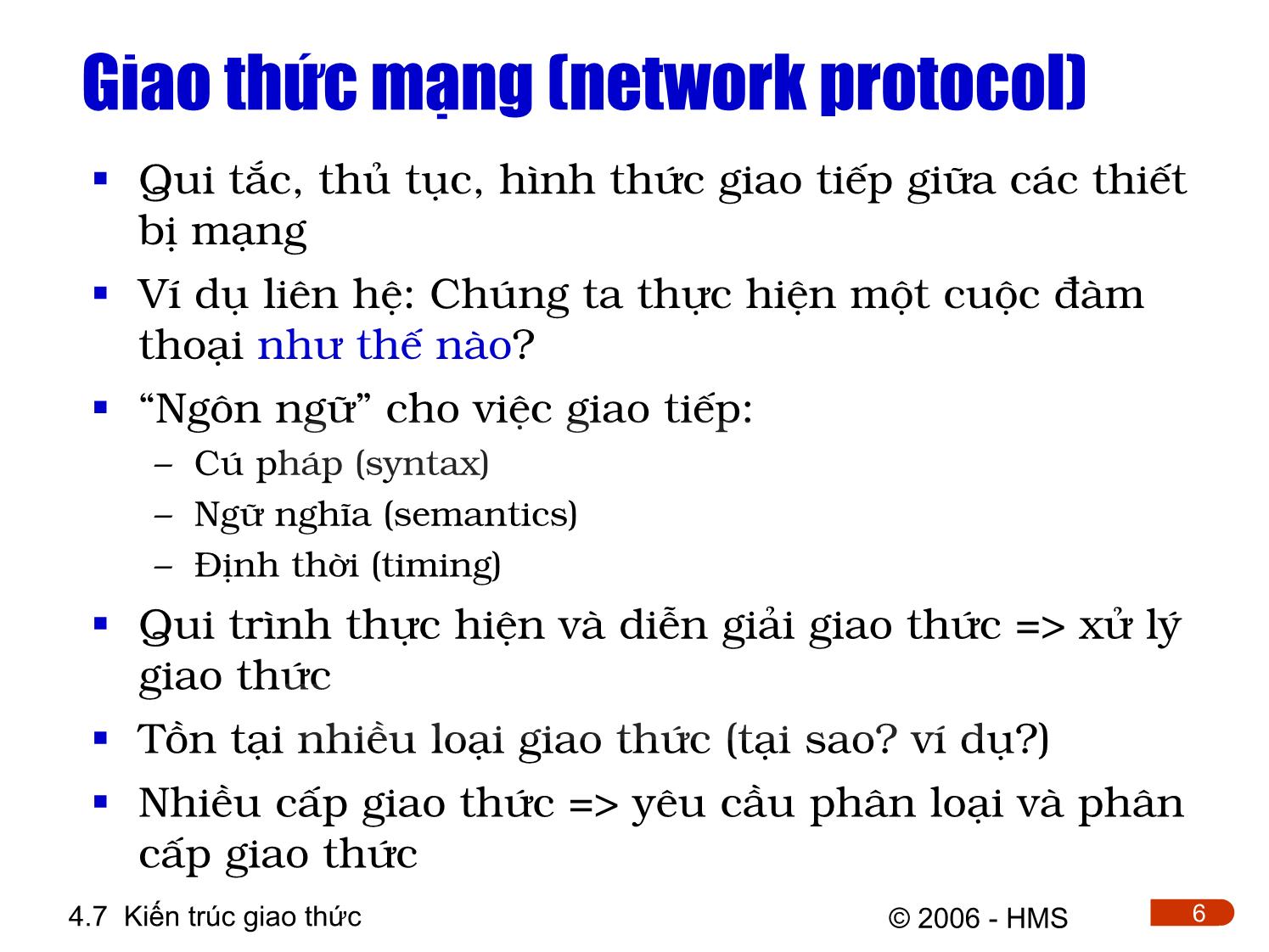 Bài giảng Hệ thống thông tin công nghiệp - Chương 4: Cơ sở truyền thông công nghiệp (Phần 6) trang 6