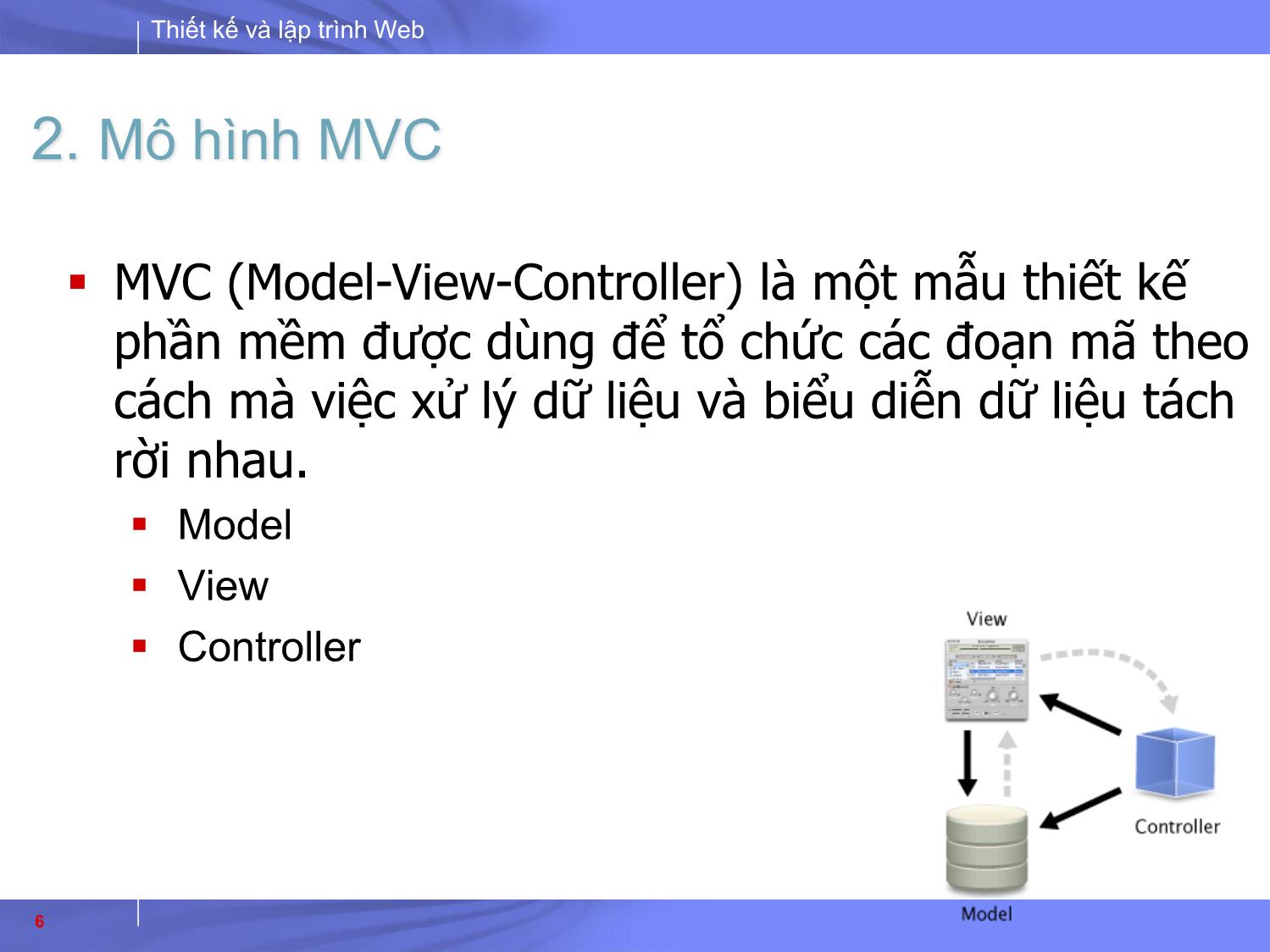 Bài giảng Thiết kế và lập trình Web - Bài 9: PHP framework trang 6