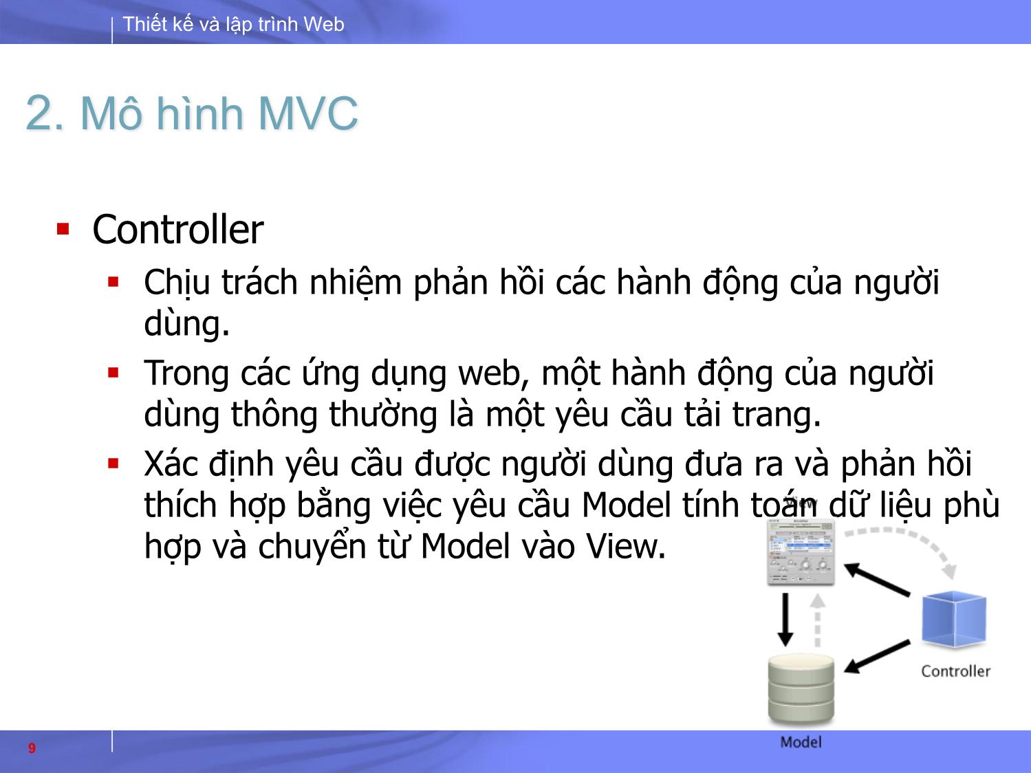 Bài giảng Thiết kế và lập trình Web - Bài 9: PHP framework trang 9