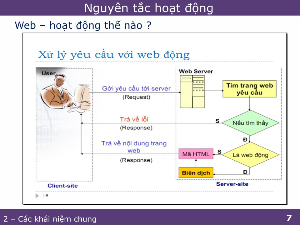 Bài giảng Phát triển ứng dụng web 1 - Các khái niệm chung trang 7