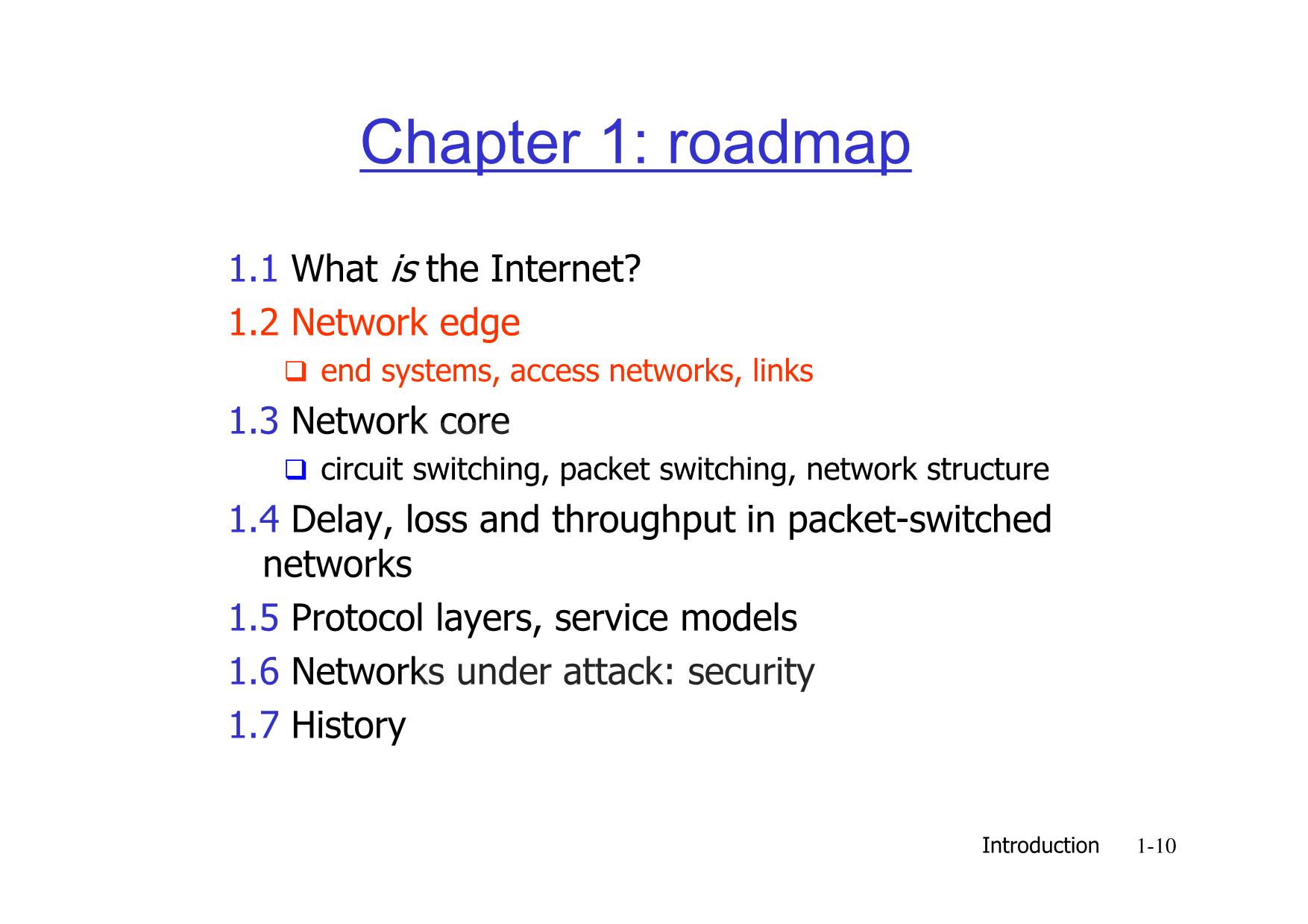 Bài giảng Mạng máy tính nâng cao - Chapter 1: Introduction - Lê Ngọc Sơn trang 10