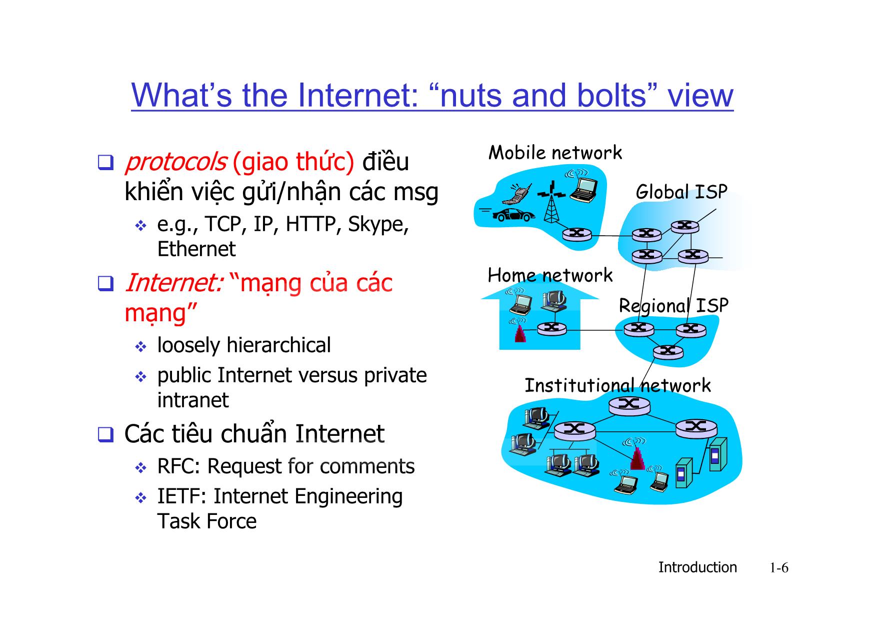 Bài giảng Mạng máy tính nâng cao - Chapter 1: Introduction - Lê Ngọc Sơn trang 6