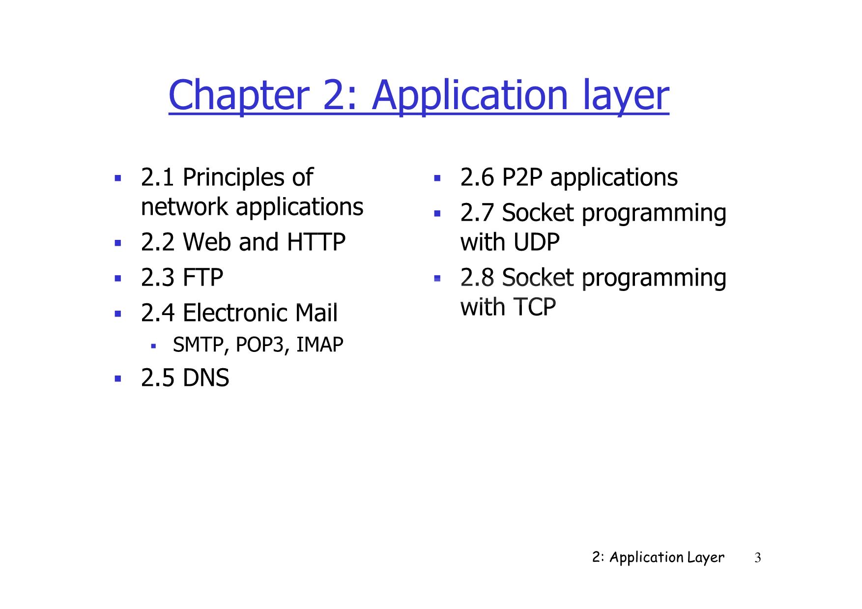 Bài giảng Mạng máy tính nâng cao - Chapter 2: Application Layer - Lê Ngọc Sơn trang 3