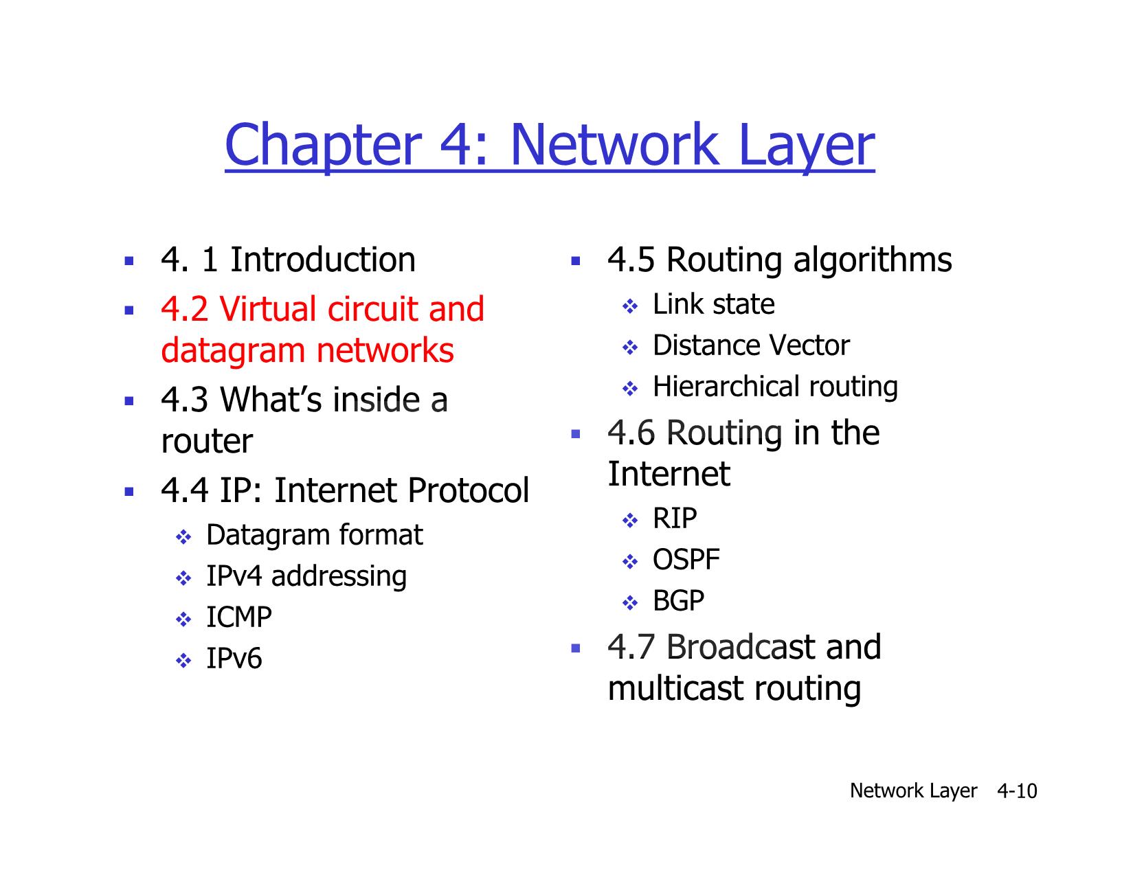 Bài giảng Mạng máy tính nâng cao - Chapter 4: Network Layer - Lê Ngọc Sơn trang 10