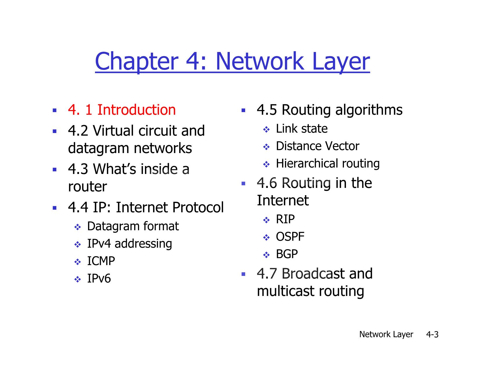 Bài giảng Mạng máy tính nâng cao - Chapter 4: Network Layer - Lê Ngọc Sơn trang 3