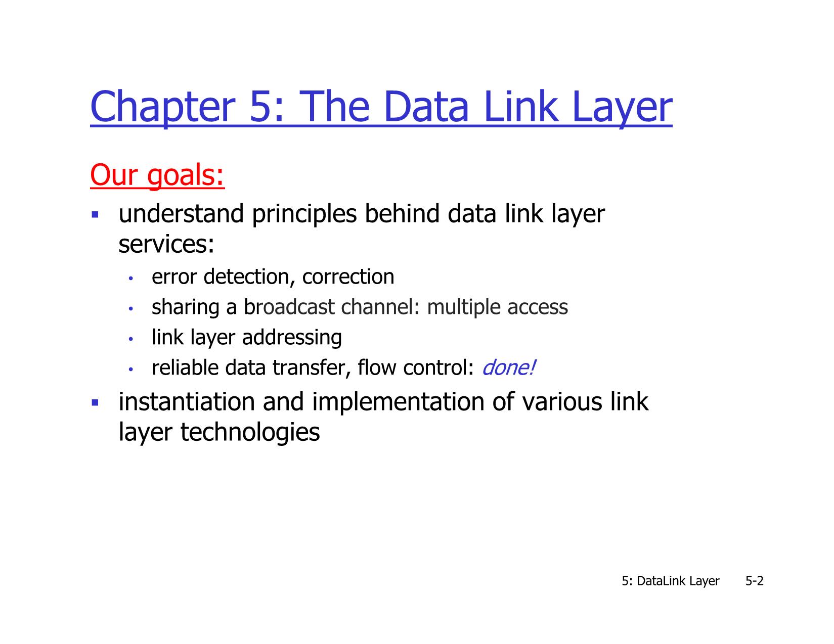 Bài giảng Mạng máy tính nâng cao - Chapter 5: Link Layer and LANs - Lê Ngọc Sơn trang 2