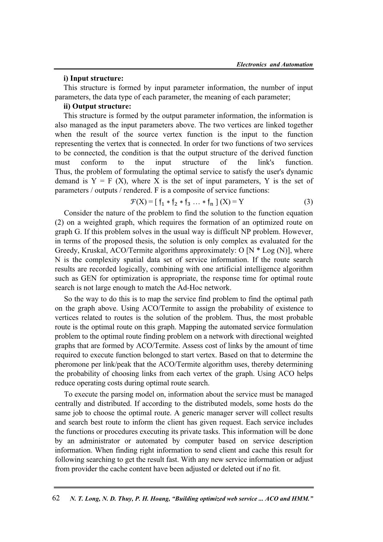 Building optimizied web service based on service discovery technique and artificial algorithms aco and HMM trang 4