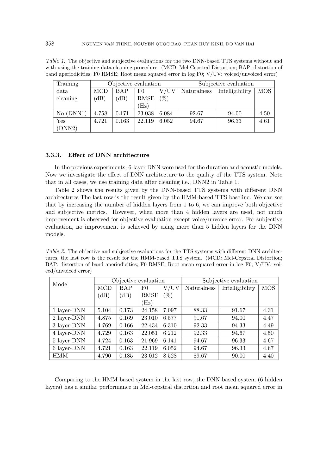 Development of vietnamese speech synthesis system using deep neural networks trang 10