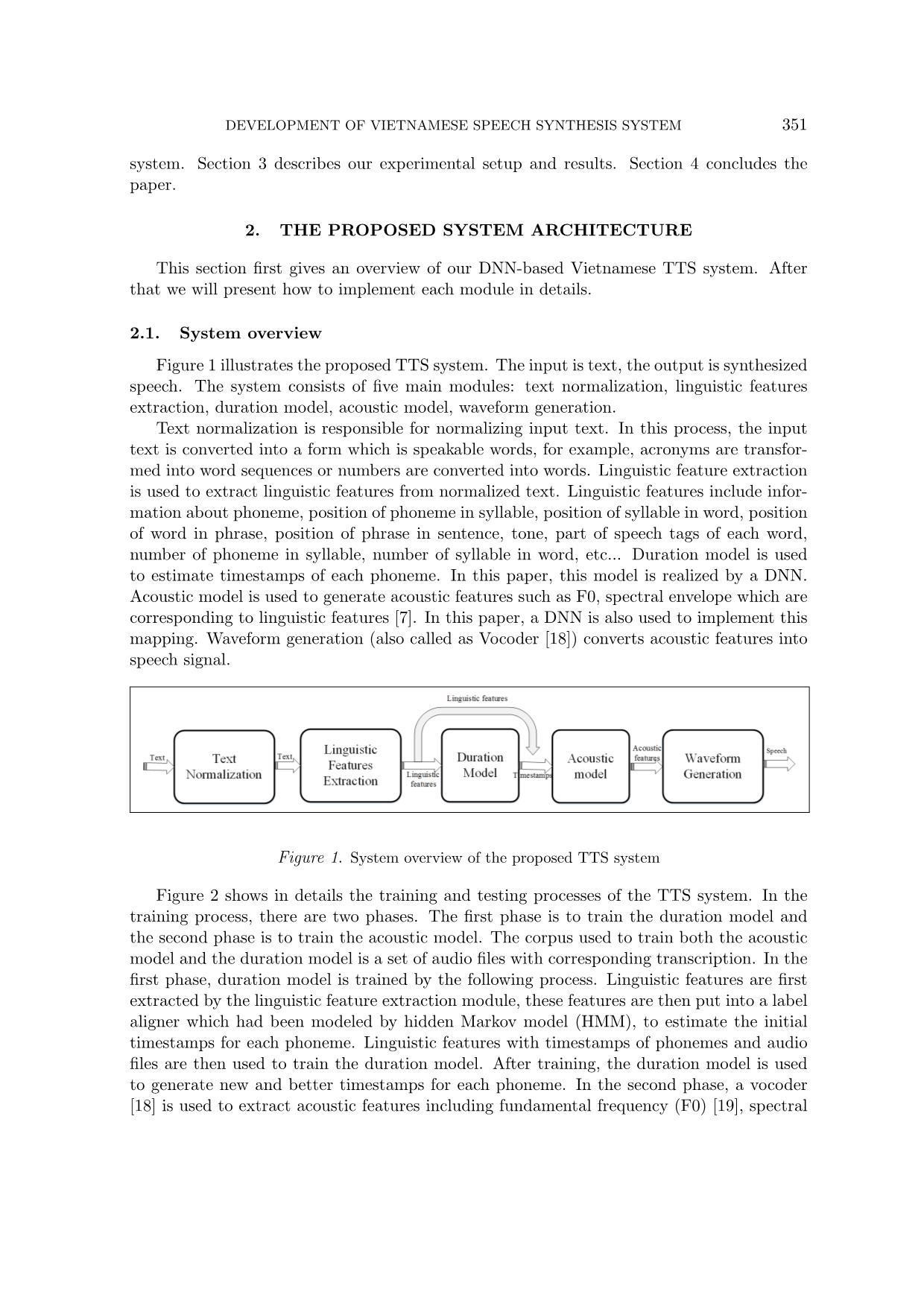 Development of vietnamese speech synthesis system using deep neural networks trang 3