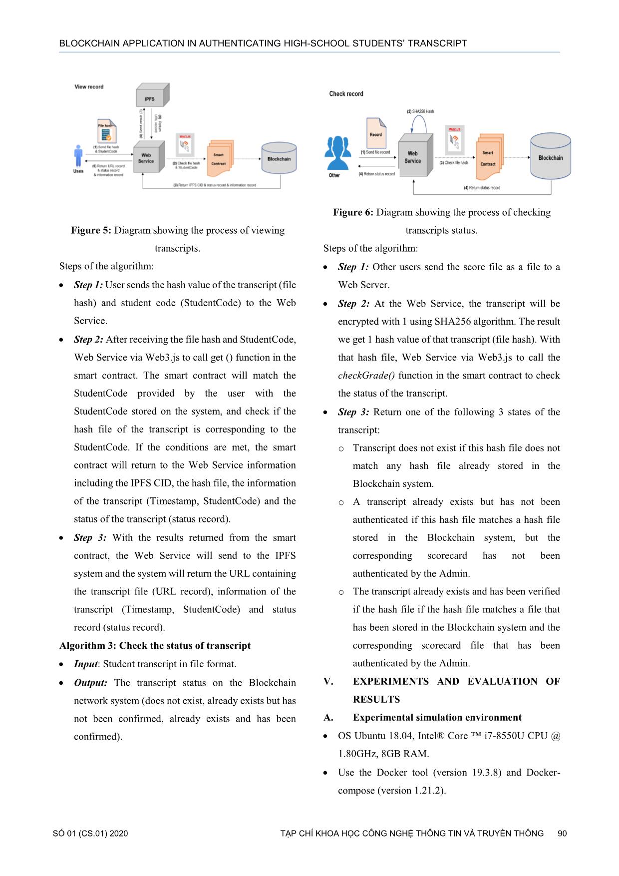 Blockchain application in authenticating high-school students’ transcript trang 6