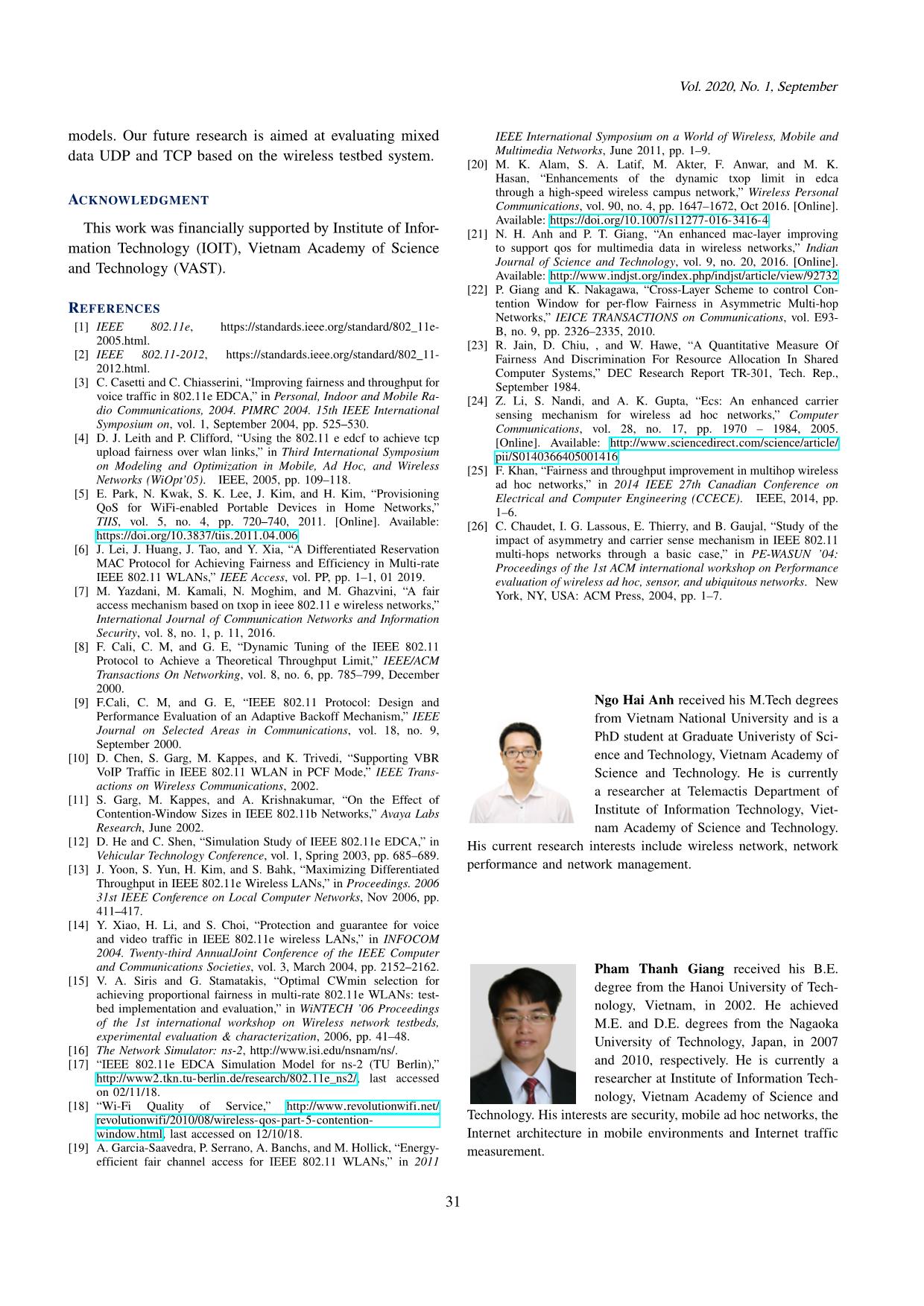 Controlling contention window to ensure QoS for multimedia data in wireless network trang 10