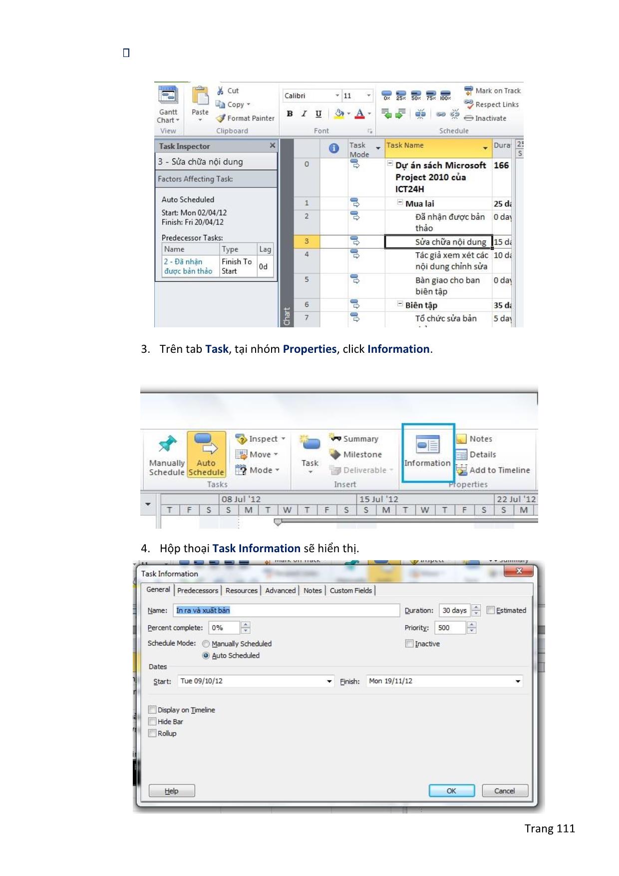 Giáo trình Mô đun Khai thác phần mềm quản lý dự án - Thiết kế trang Web (Phần 2) trang 3