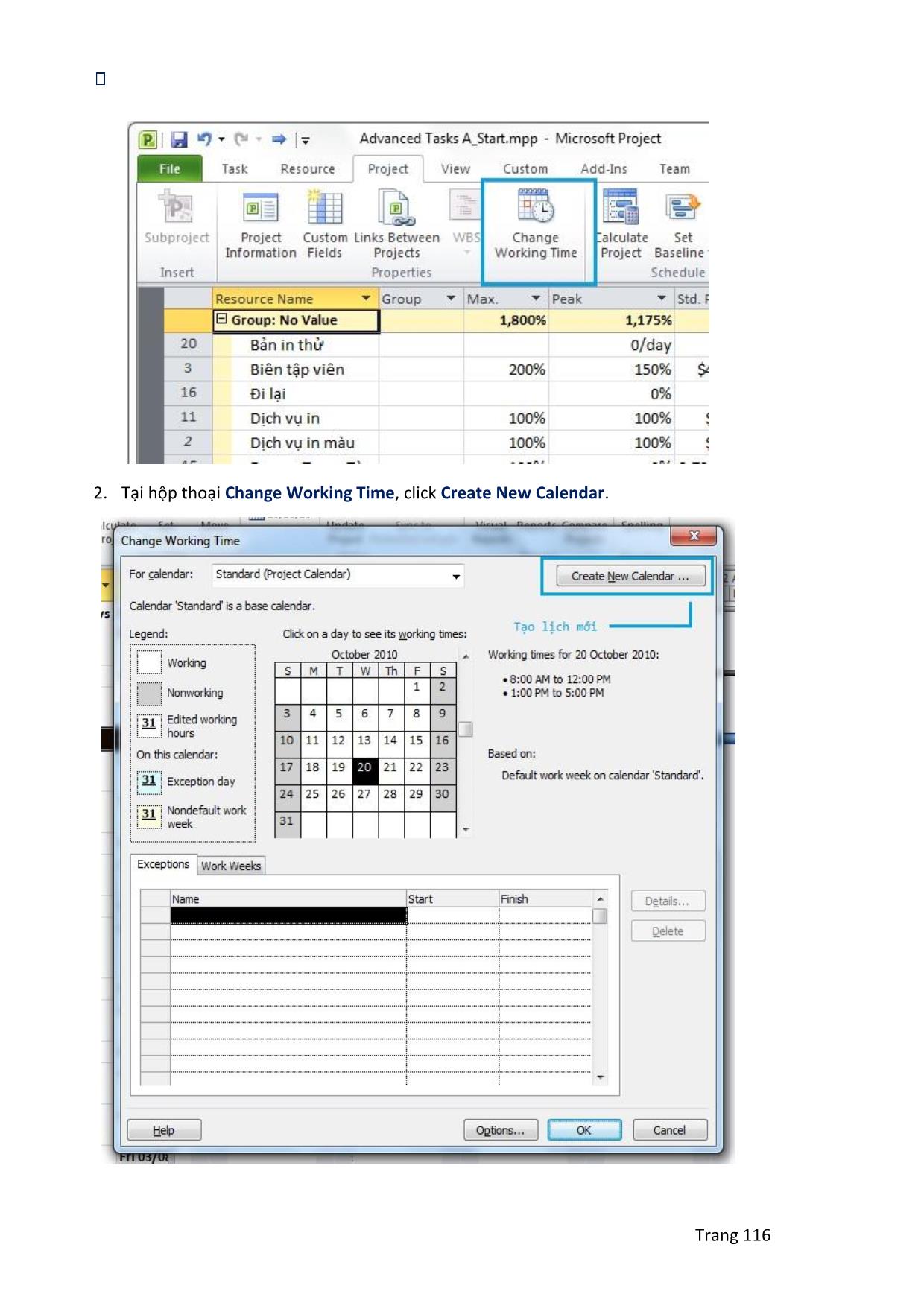 Giáo trình Mô đun Khai thác phần mềm quản lý dự án - Thiết kế trang Web (Phần 2) trang 8