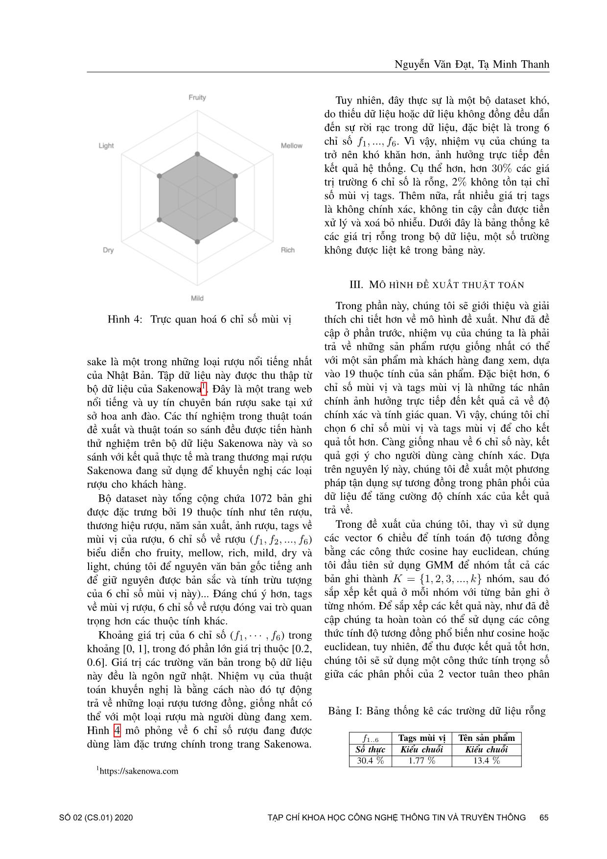 Đề xuất thuật toán khuyến nghị theo phân bố dựa trên mô hình hỗn hợp Gaussian trang 5