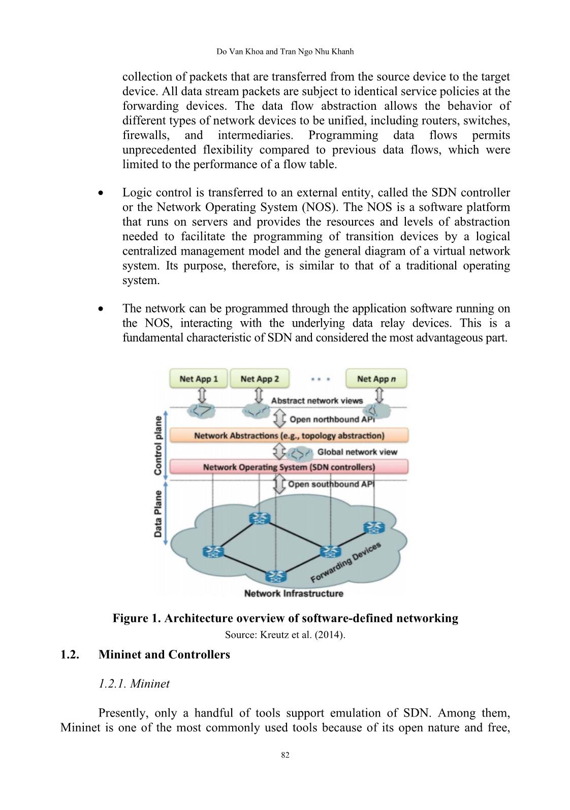 Emulation of software-defined network using mininet trang 3