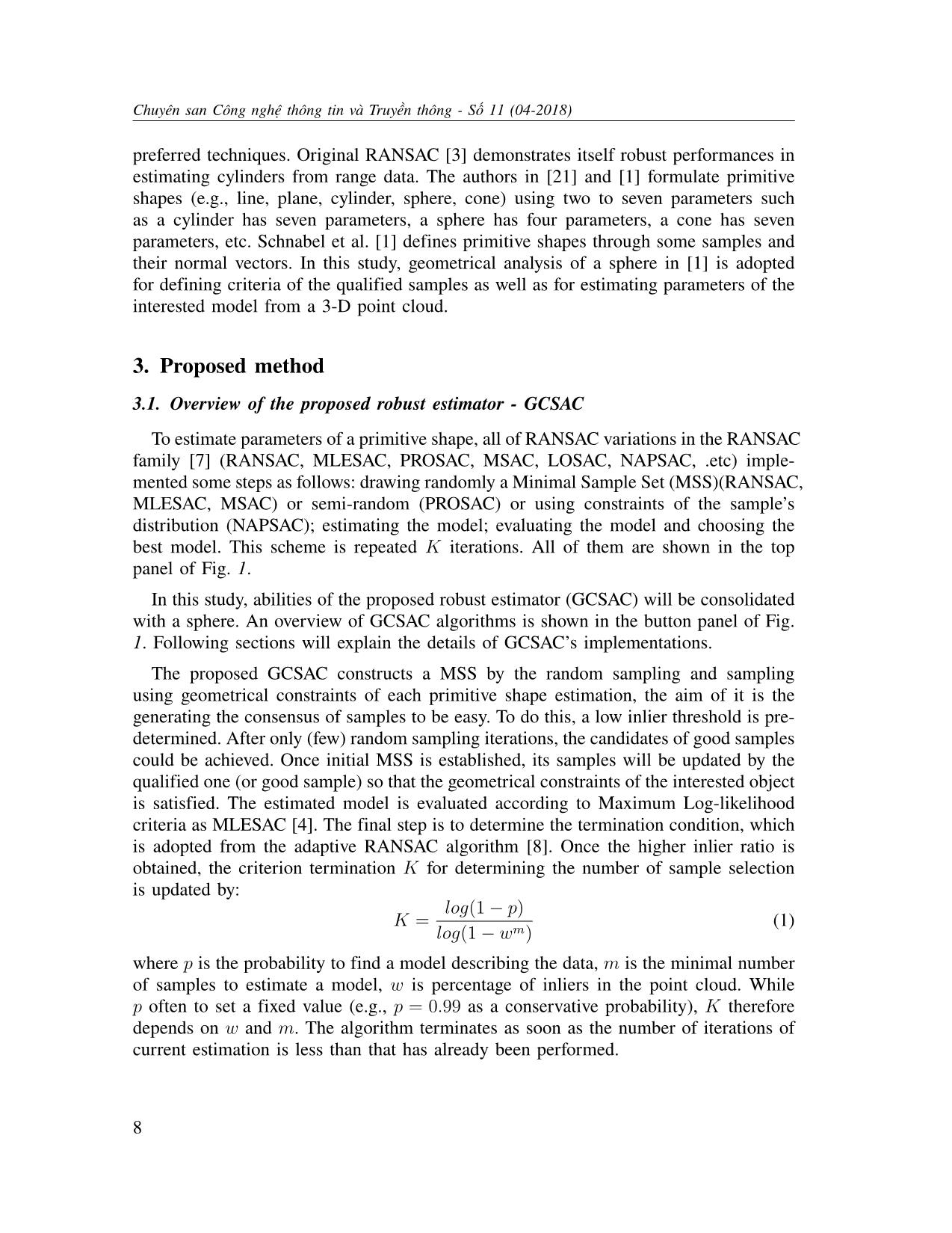 Fitting spherical objects in 3D point cloud using the geometrical constraints trang 4