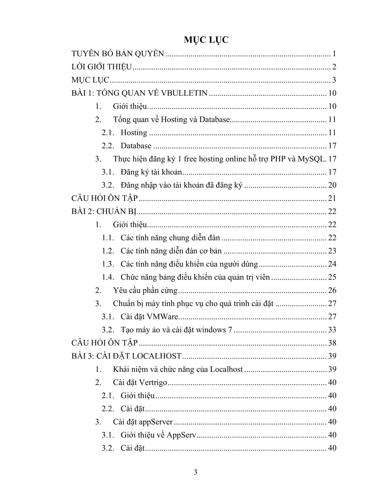 Giáo trình Mô đun Thiết kế diễn đàn trực tuyến Vbulletin - Công nghệ thông tin (Ứng dụng phần mềm) trang 4