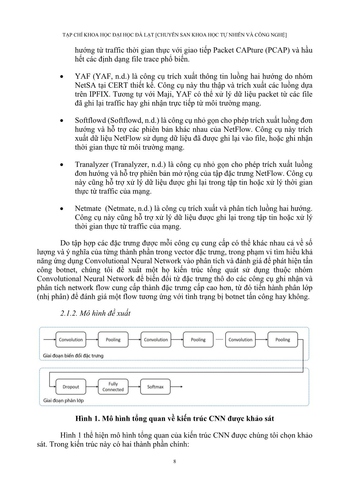 Hệ thống phát hiện tấn công botnet sử dụng Web Proxy và Convolutional Neural Network trang 6