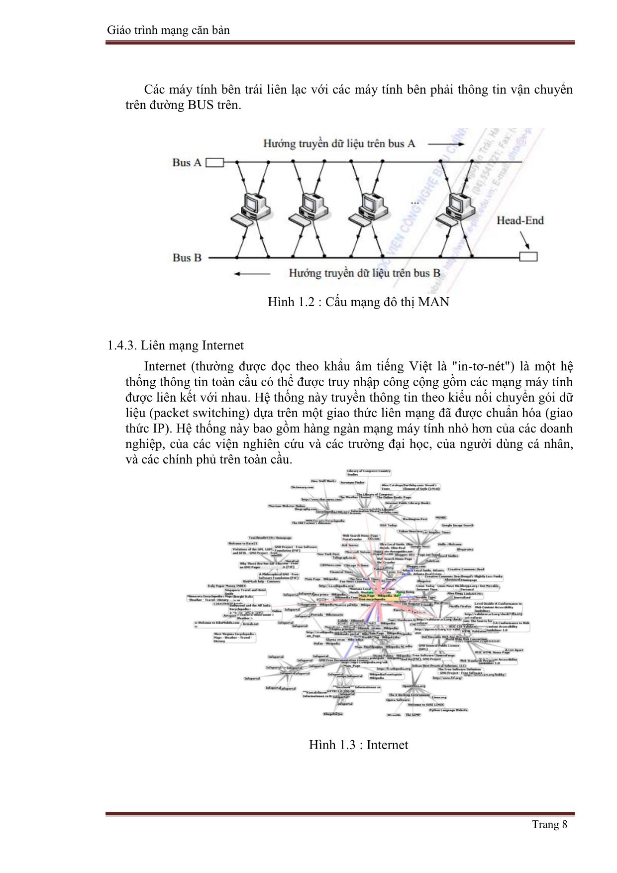 Giáo trình Mạng căn bản (Mới) trang 8