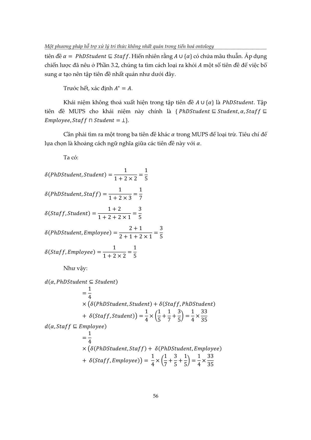 Một phương pháp hỗ trợ xử lý tri thức không nhất quán trong tiến hoá Ontology trang 8