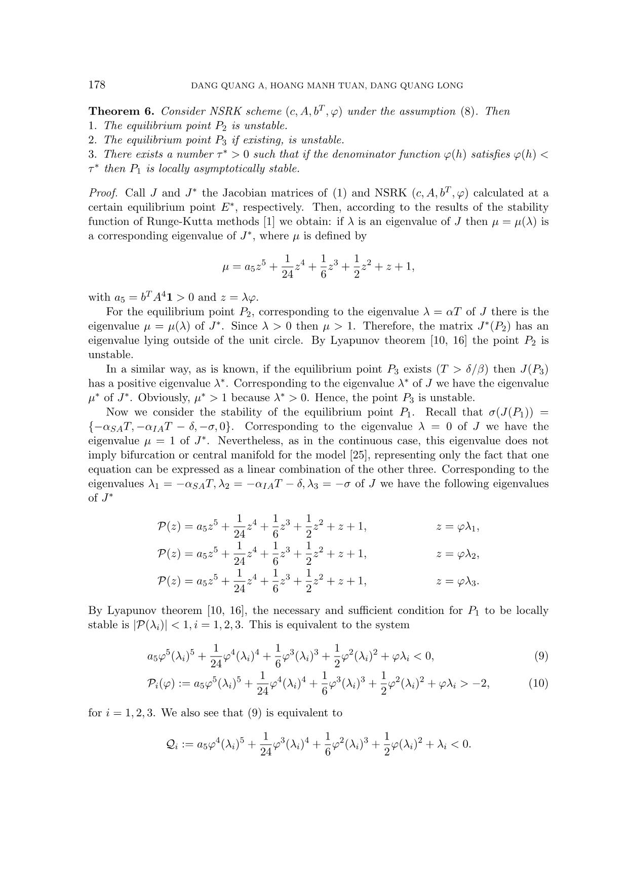 Nonstandard finite difference schemes for solving a modified epidemiological model for computer viruses trang 8