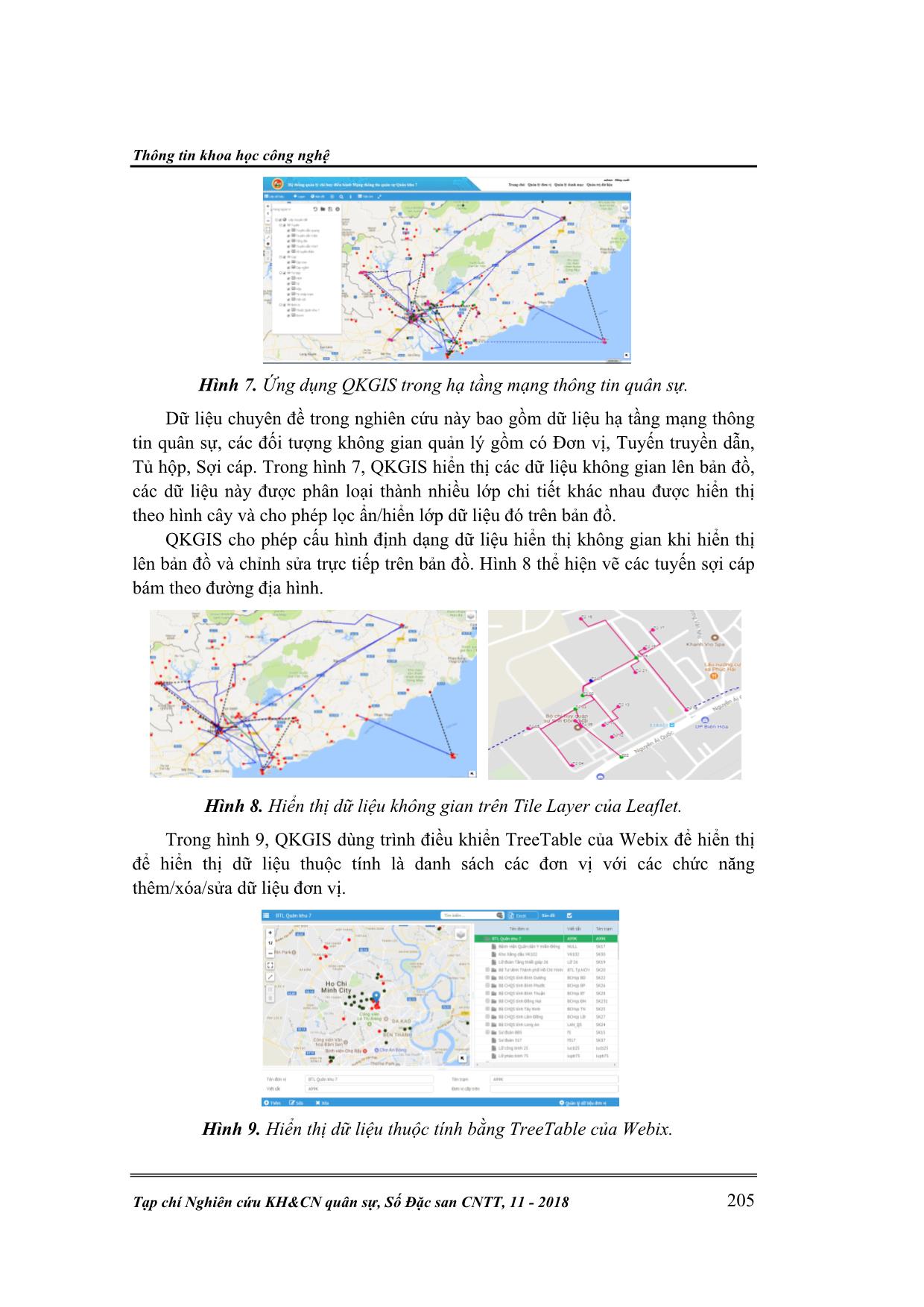 Nghiên cứu ứng dụng Web GIS trong quản lý dữ liệu hạ tầng mạng thông tin quân sự trang 8