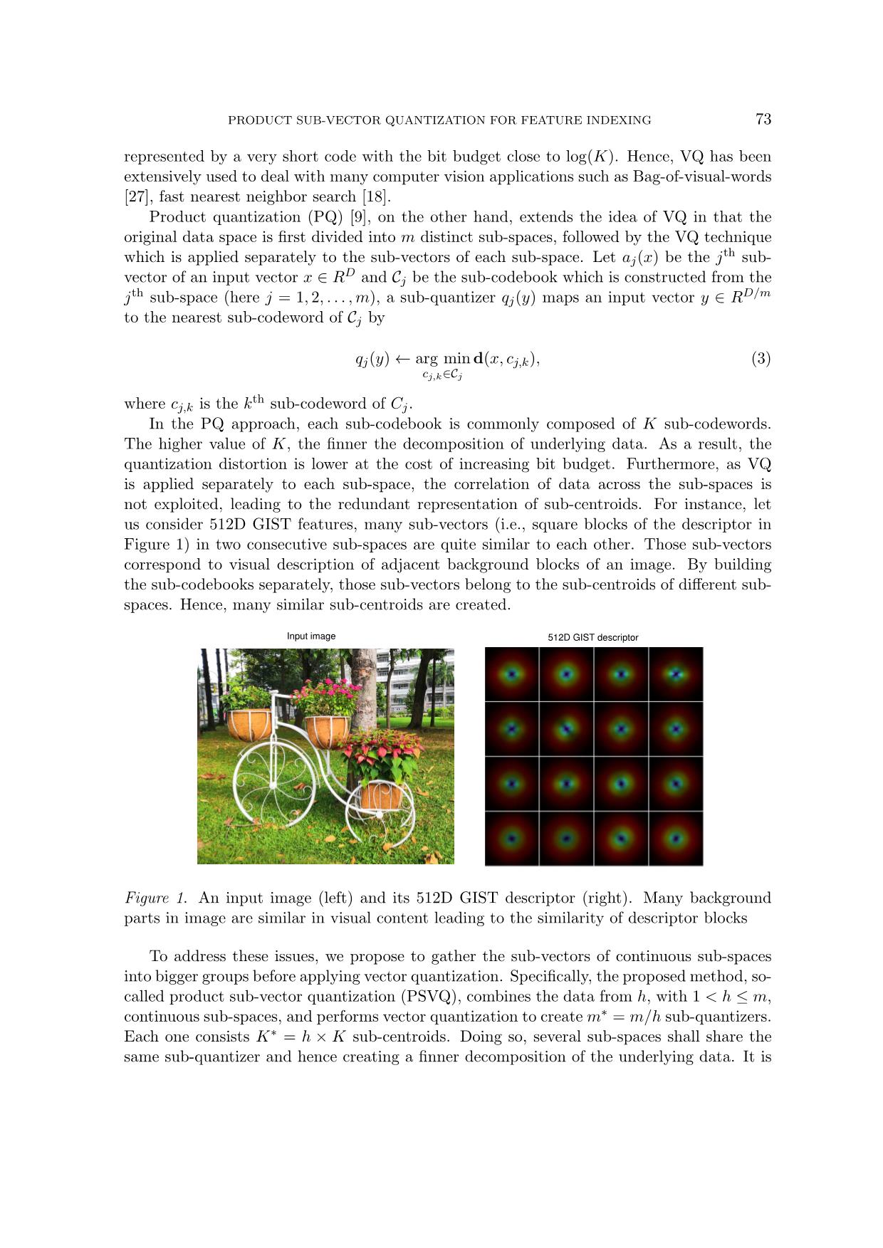 Product sub - vector quantization for feature indexing trang 5