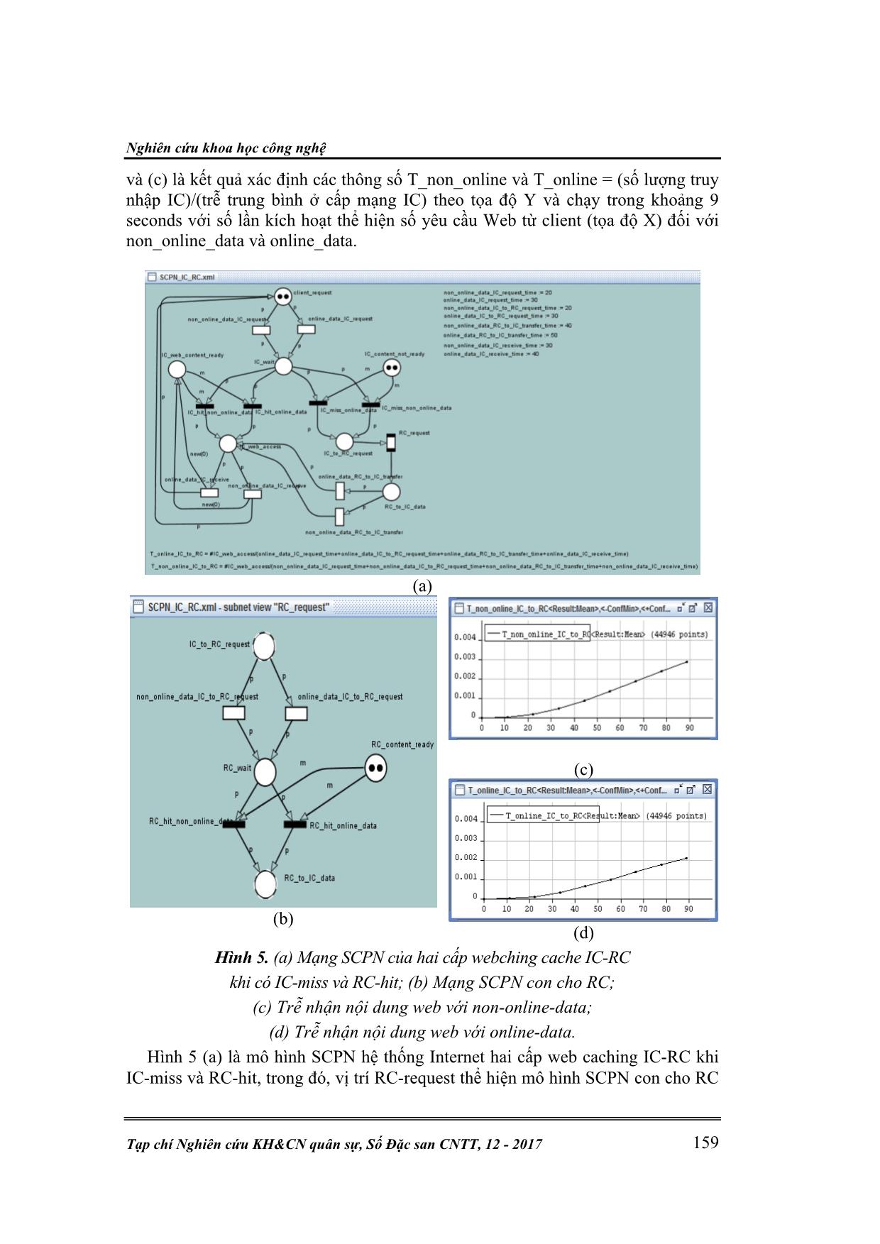 Phân tích hiệu năng của kiến trúc Internet Web Caching nhờ sử dụng mô hình mạng petri có màu và thời gian ngẫu nhiên trang 7