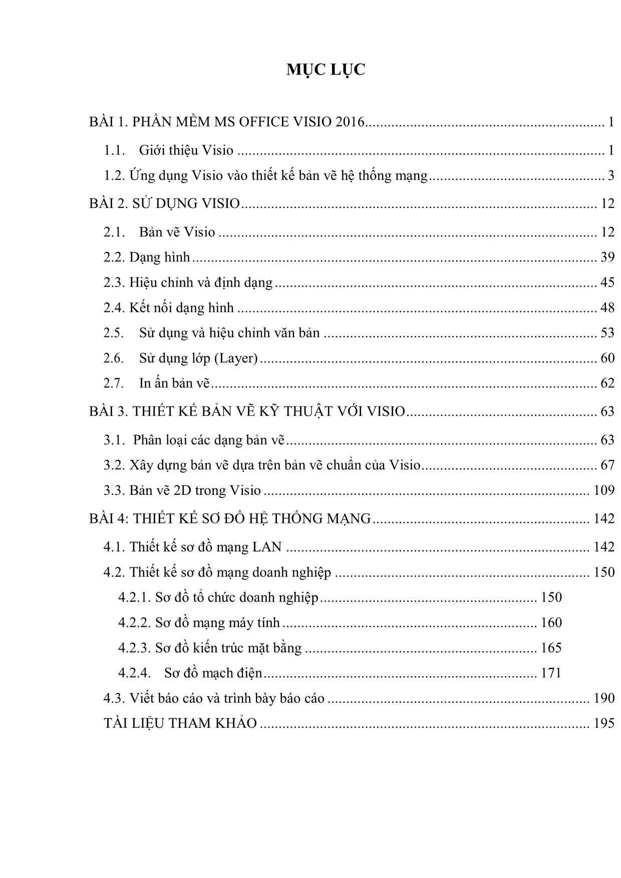 Giáo trình Vẽ, thiết kế sơ đồ hệ thống mạng - Nghề: Quản trị mạng máy tính trang 2