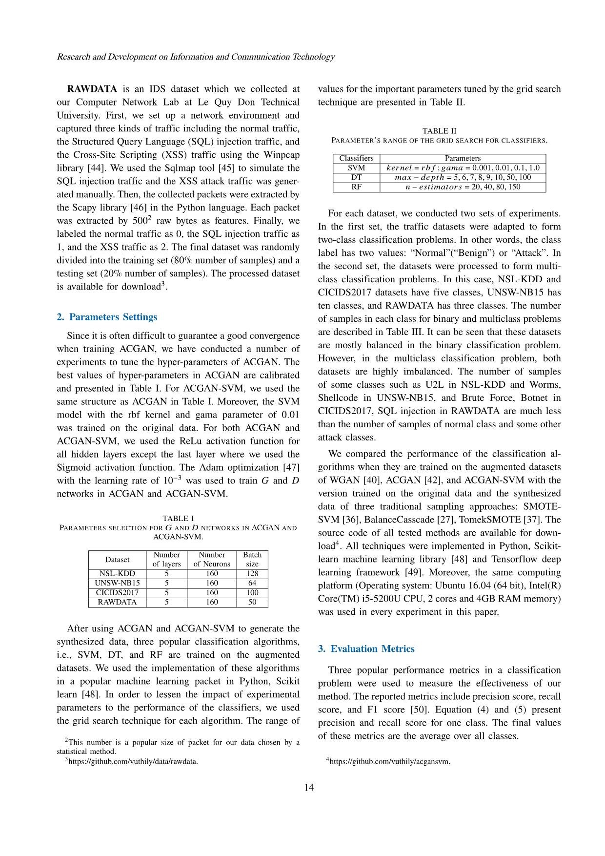 Handling imbalanced data in intrusion detection systems using generative adversarial networks trang 6